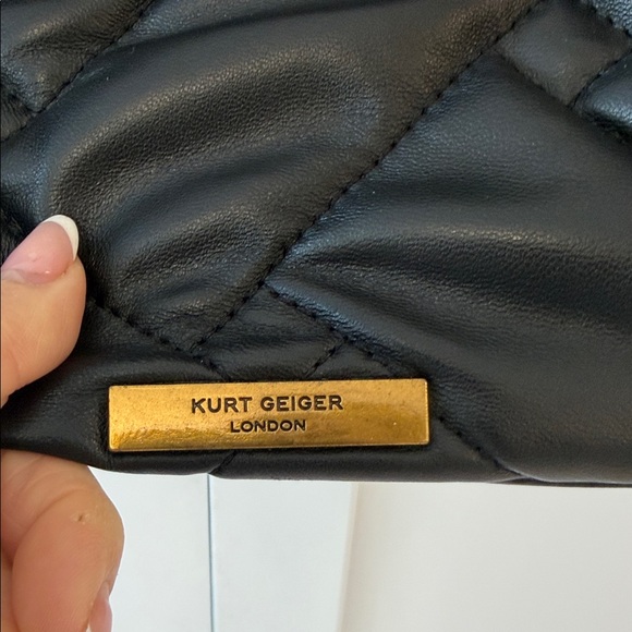 Kurt Geiger Black Large Kensington Hobo Bag - Picture 5 of 14